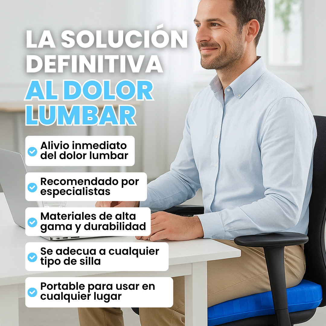 LUXSEAT™ — EL COJÍN QUE REDEFINE TU COMODIDAD AL SENTARTE