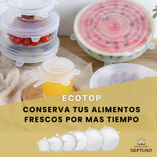 ECOTOP- CONSERVA TUS ALIMENTOS FRESCOS POR MAS TIEMPO