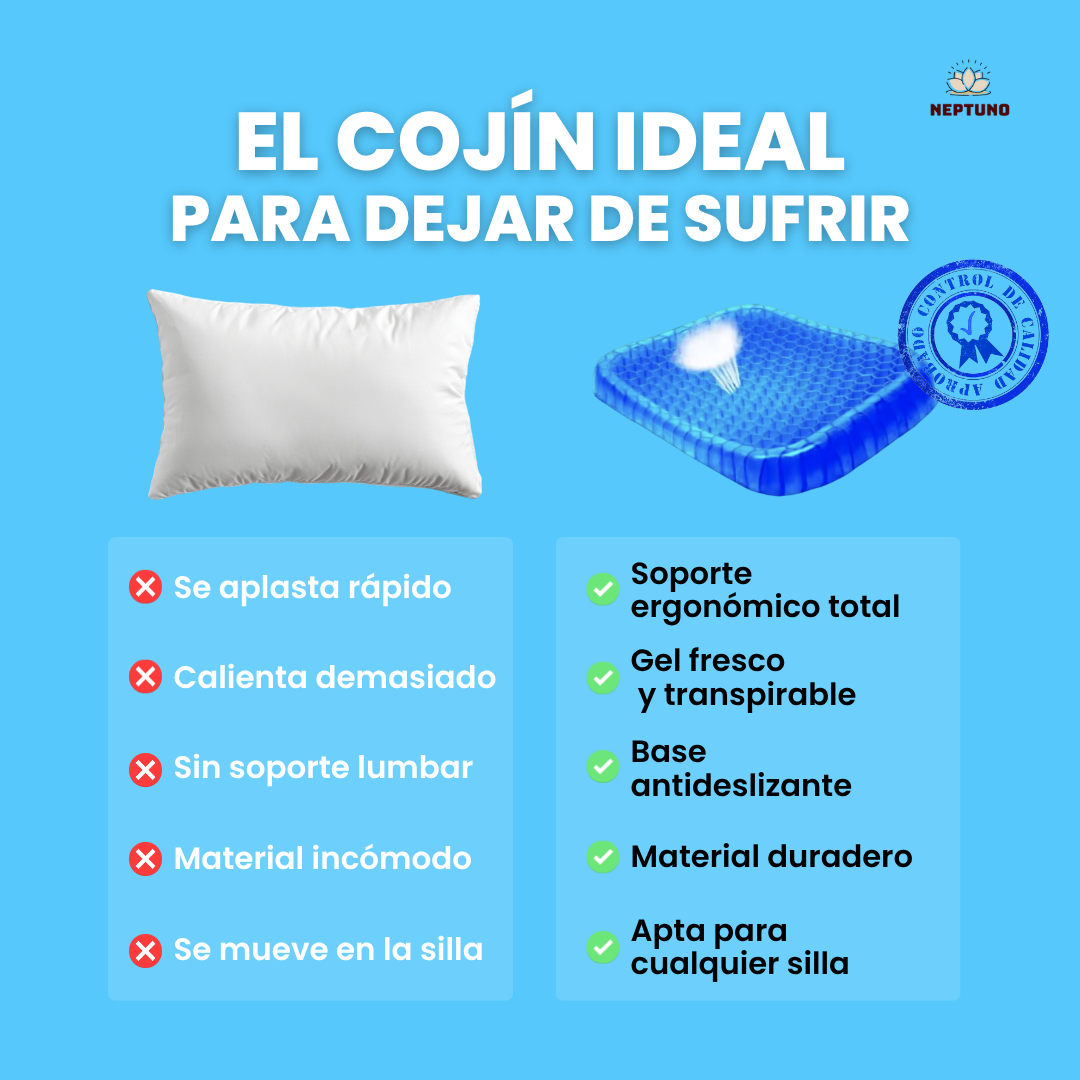 LUXSEAT™ — EL COJÍN QUE REDEFINE TU COMODIDAD AL SENTARTE